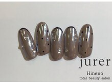 ネイルアンドアイラッシュデザインサロン ジュレ 日根野店/定額デザイン8800コース