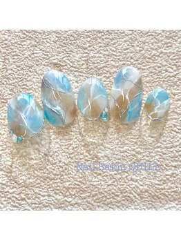 ネイルサロン クイル(QUILL)/7月みずいろ(1)