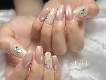 アークネイル 下北沢(urk.nail)/ビジューネイル