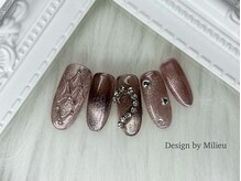 ミリュウ(Milieu)/キルティングビジューハート