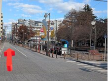 中洲4丁目整体院/川端商店街からの道順2