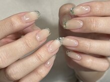 レアネイル(Lea nail)/ガラスフレンチ