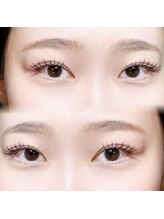 コル アイラッシュ アサブ(col eyelash asabu)/【フラットラッシュ】100本