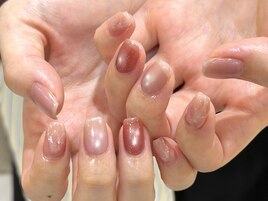 ピンクニュアンスネイル