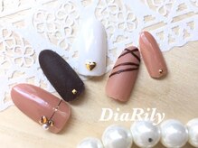 ディアリリー(Dia Rily)/バレンタイン☆チョコネイル