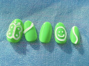ネイルマフィア 渋谷(NAIL MAFIA)/ぷっくりうねうねアート