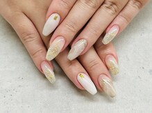 ネイルサロン ドゥ(Nail Salon Doux)/【ほり】大人ニュアンスネイル