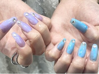 コム 草加マルイ店(com by neolive)の写真/自爪を削らない《パラジェル》使用☆女性らしく見せるシンプルデザインがオススメ☆