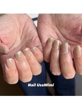 ネイル ウサミミ(Nail UsaMimi)/ラメグラデーション