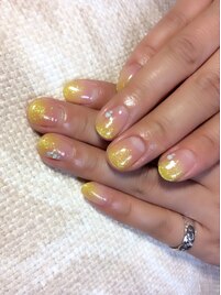 シンプル♪ラメグラデーション