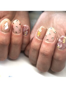 トータルサロン 白べぇーっ プラス/ニュアンスネイル