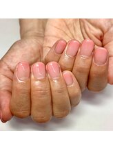 アイリッシュネイル 久屋大通店(Irish Nail)/クリアピンクグラデーション