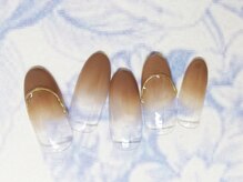 ネイルライフ(NailLife)/ミラーアートネイル