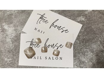 ツリーハウスネイル(tree house nail)/フット定額¥7300