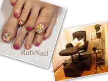 ラフズネイル(Rafs Nail)の雰囲気（ゆっくりフットルーム★ハンド&フットジェルネイル同料金です♪）