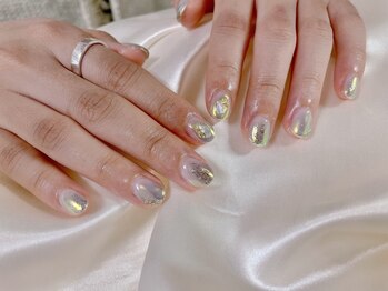 モグネイル(Mogunail)/9月定額B オーロラアクセサリー