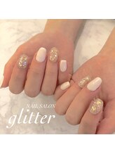 ネイルサロン グリッター(NAIL SALON glitter)/キラキラネイル