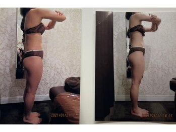 パーフェクトボディプレミアム 名古屋駅前店(PERFECT BODY PREMIUM)/お客様 ビフォーアフター(16)