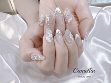 カメリア(Camellia)/3Dデザイン/フィルイン