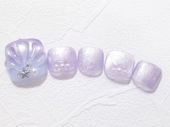 【新作】マーメイドフットネイル