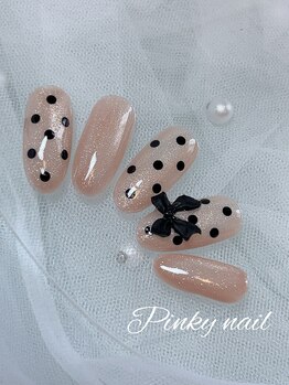 ピンキーネイル(Pinky nail)/9月の定額デザイン