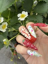 シュガーハウス 岐阜(Suger House)/My nail いちご