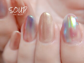 スープ(SOUP)/ニュアンス オーロラ 透け感 ◎