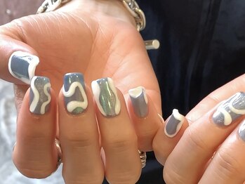 リッシュ(RICHE)/ぷくぷくブルーネイル