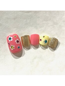 ニーマルニ ザ ビューティー(202 the beauty)/フットジェルデザイン