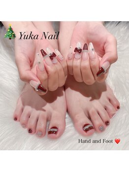 ユカネイル(Yuka Nail)/激可愛!Xmasネイル☆