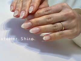 ￥7000 クリアジェルネイル
