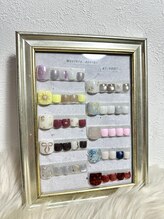 リトルムーン(Little moon)/4月〔foot〕monthly design 2