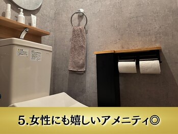 メディカルヘッド/5.女性にも嬉しいアメニティ◎