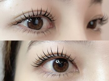 クラッチ アイ 名古屋(CLUTCH eye)の写真/《近鉄名古屋》次世代まつ毛パーマ☆モチ・カールの角度が決め手☆国産のパーマ剤を使用♪