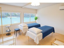 シープス 奥武島(SEAPS)の雰囲気(全室完全オーシャンビュー3室。海を眺めながら心身を癒す空間...)
