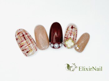 エリクサーネイル 新橋(Elixir Nail)/定額b カジュアル/クーポン使用