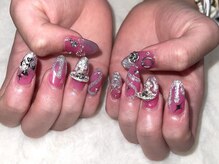 オーズネイル 天神本店(O's Nail)/Hot pink