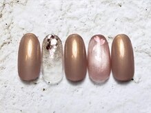 アヤ(AYA)/桜舞い散るネイル