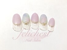 フェリーチェスト(felichest)/紫陽花模様￥6,900