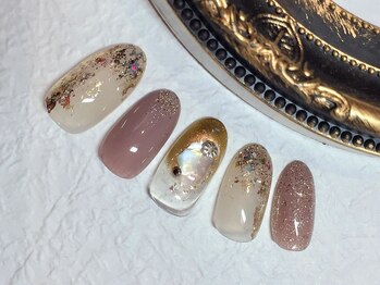 グリッター(GLITTER)/大人ネイル