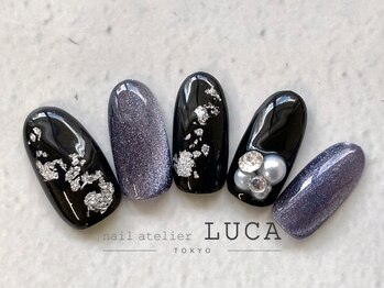 ネイルアトリエルカ(nail atelier LUCA)/W-331 秋冬ネイビーマグネット