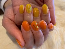 カバー(COVER)/オレンジ×イエロー