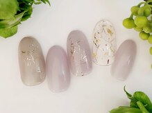 スタンダード アイネイル/シアーカラージェルネイル¥9900