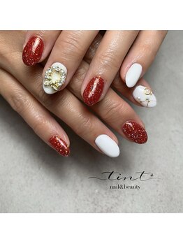 ティントプラス(tint+)/フラッシュネイル クリスマス