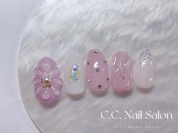 シーシーネイルサロン 池袋(C.C.Nail salon)/No.7 new design B　￥8800/90分