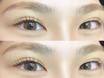 ダイナ(Dinah)の写真/【LEDマツエク取り扱いあり】施術時間が短いので、お仕事帰りの方や主婦の方にもおすすめ◎朝の時短にも！