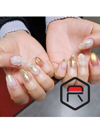 成人式持ち込みネイル