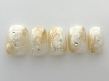 アイネイルズ 池袋店(I-nails)/くすみベージュニュアンス