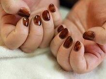 アミックスネイル(Amix nail)/べっ甲デザイン