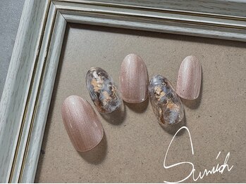 サンリッチ 恵比寿(Sunrich)/爪が薄い方必見/爪育ネイル